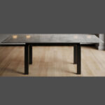 MARLOW EXTENDABLE DINING TABLE GREEN - Image 6