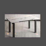 MARLOW EXTENDABLE DINING TABLE GREEN - Image 7