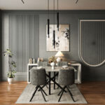 JOSHUA CERAMIC TABLE  GREY - Image 3