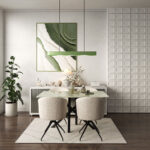 JOSHUA CERAMIC TABLE  GREEN - Image 2