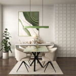 JOSHUA CERAMIC TABLE  GREEN - Image 3