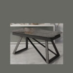 Douglas Extendable Dinning Table set  black - Image 5