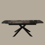 URBAN LMANI EXTENDABLE CROSS BASE DINING TABLE SET - Image 5