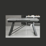 Douglas extendable dinning table set grey - Image 5