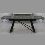 Douglas Extendable Dinning Table set  black - Image 6