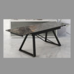 Douglas Extendable Dinning Table set  black - Image 7